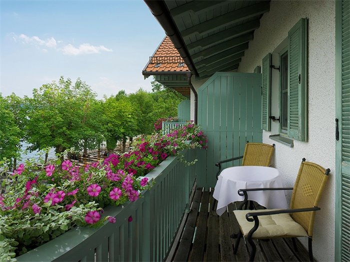 Balkon am Zimmer